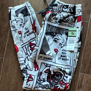 Graphic Print Men's Joggers